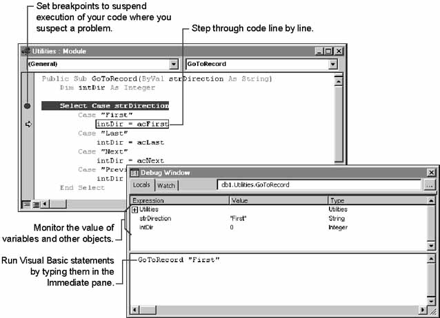 Error Message Access Debug Debugging Tools and Strategies